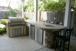How long does an outdoor kitchen last?