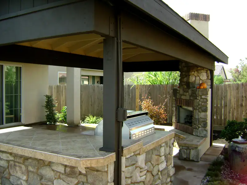 HOW FAR DOES AN OUTDOOR FIREPLACE NEED TO BE FROM A FENCE