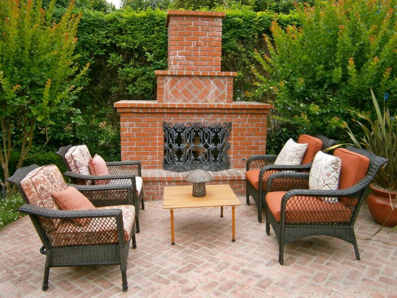 Outdoor Fireplace