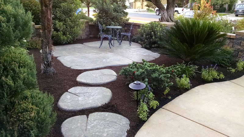 Pavers vs Flagstone vs Concrete - Which is Best-custom concrete stone patio